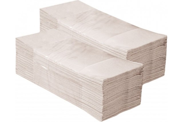 Pojedyncze ręczniki papierowe MERIDA ECONOMY, karton 4000 szt.