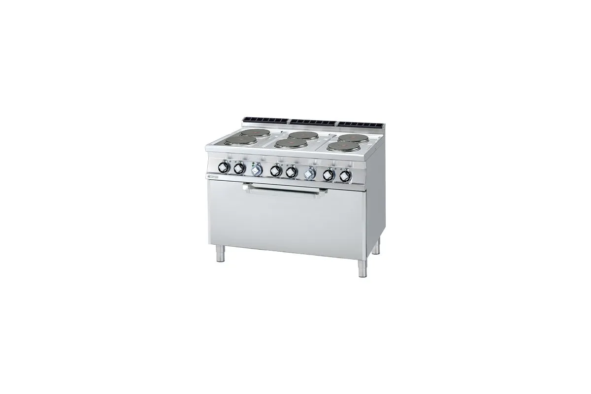 CF6 - 712 ET  ﻿﻿Kuchnia elektryczna z piekarnikiem