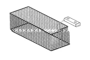 Kosz 1/2 ﻿﻿Kosz 1/2 do frytownicy F - 18