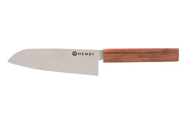 Nóż kucharski 160 mm, w stylu azjatyckim SANTOKU, TITAN EAST