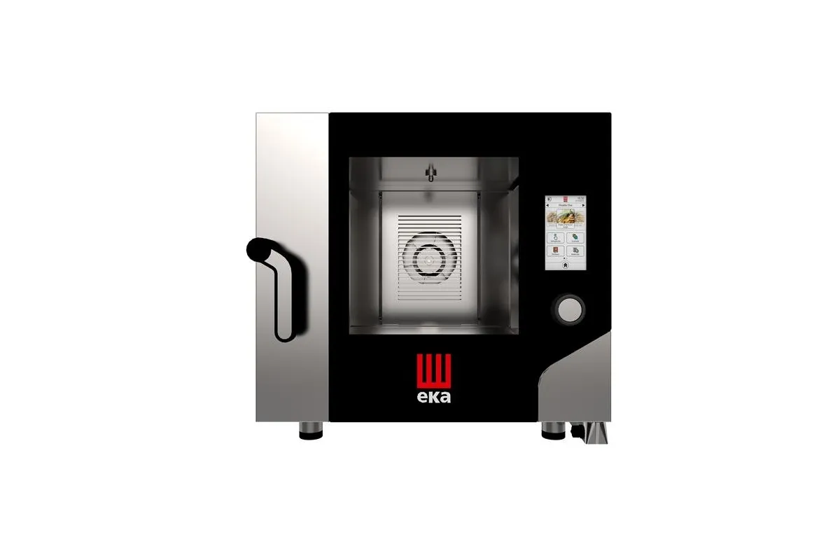 Piec konwekcyjno - parowy Millenial 5 x GN 1/1 elektryczny z bezpośrednim natryskiem, ekranem ...