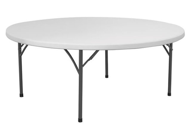 Stół cateringowy okrągły śr. 1800x(h)740 mm
