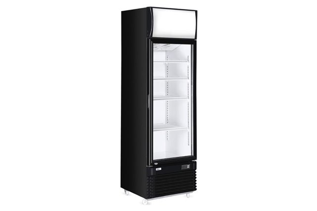 Witryna chłodnicza z podświetlanym panelem 1-drzwiowa 360 l