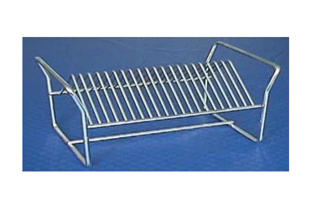 Metalowy stojak do mycia tac i blach 20 przegród, 250x380x250 mm Metalowy stojak do mycia tac i blach 20 przegród, 250x380x250 mm