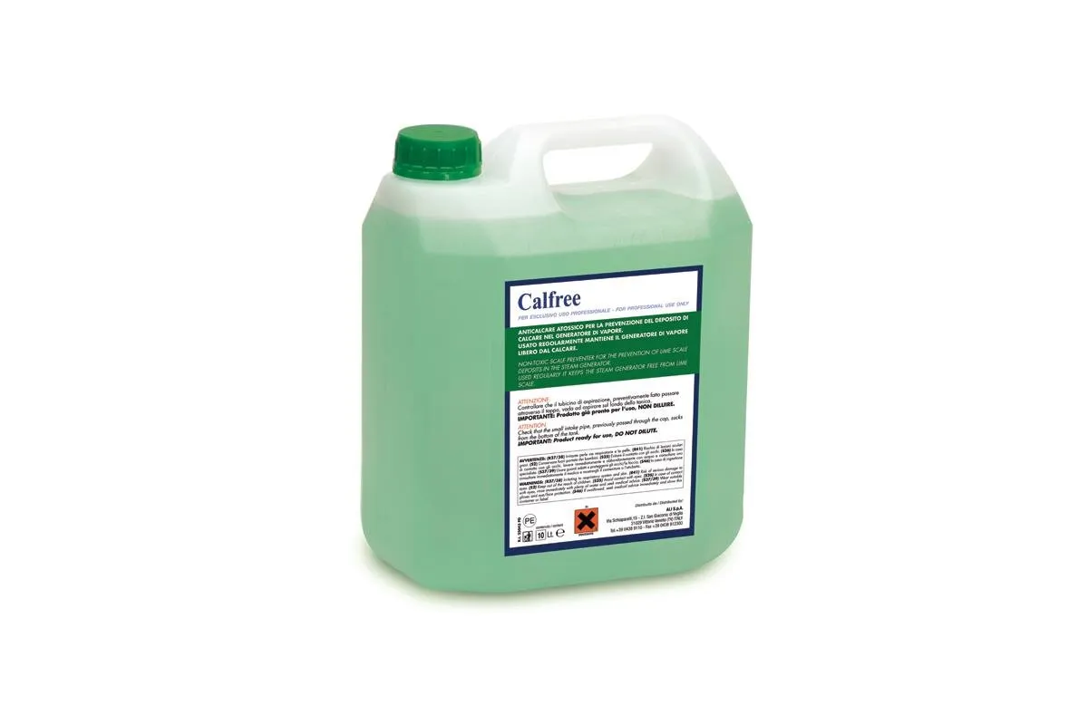 Płyn odkamieniający Calfree - środek do usuwania kamienia, 10l dla modeli bojlerowych z systemem myjącym LM2 i LM3