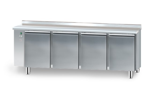 Stół chłodniczy 4-drzwiowy bez agregatu gł.600 Dora metal DM‐90004.0.0.0.0 BS/AS