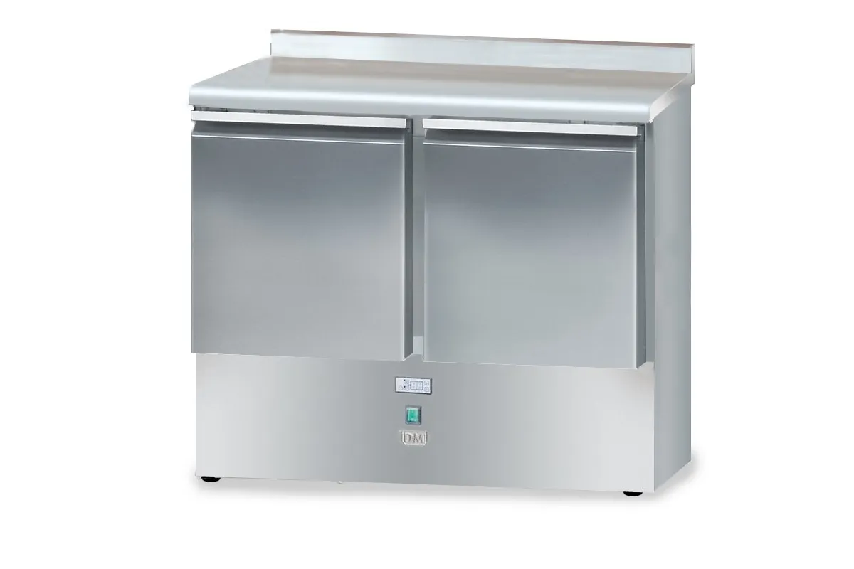 Stół chłodniczy dwudrzwiowy bez agregatu gł.600 Dora metal DM‐90044.0.0 BS/AS
