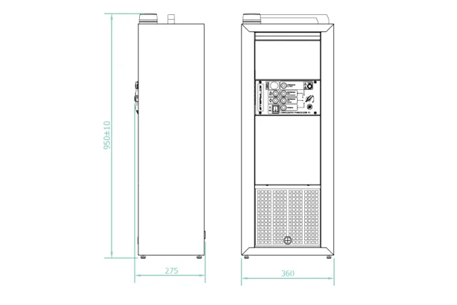 Sterylis VS-600 profesjonalny sterylizator pomieszczeń generator ozonu