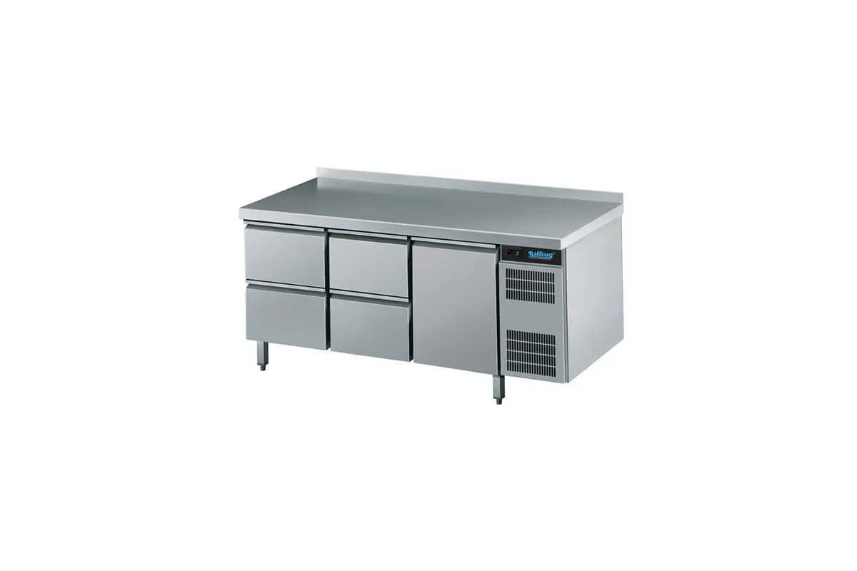 Stół chłodniczy GM 1/1 1 drzwi skrzydłowe  i 4 szuflady  z własnym chłodzeniem AKTEK7311601 