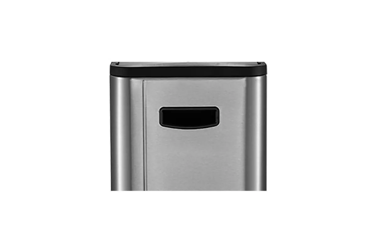 KOSZ PROSTOKĄTNY SLIM POJEMNOŚĆ 45 L, STAL MATOWA MERIDA KIM401