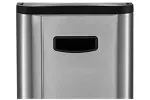 KOSZ PROSTOKĄTNY SLIM POJEMNOŚĆ 45 L, STAL MATOWA MERIDA KIM401