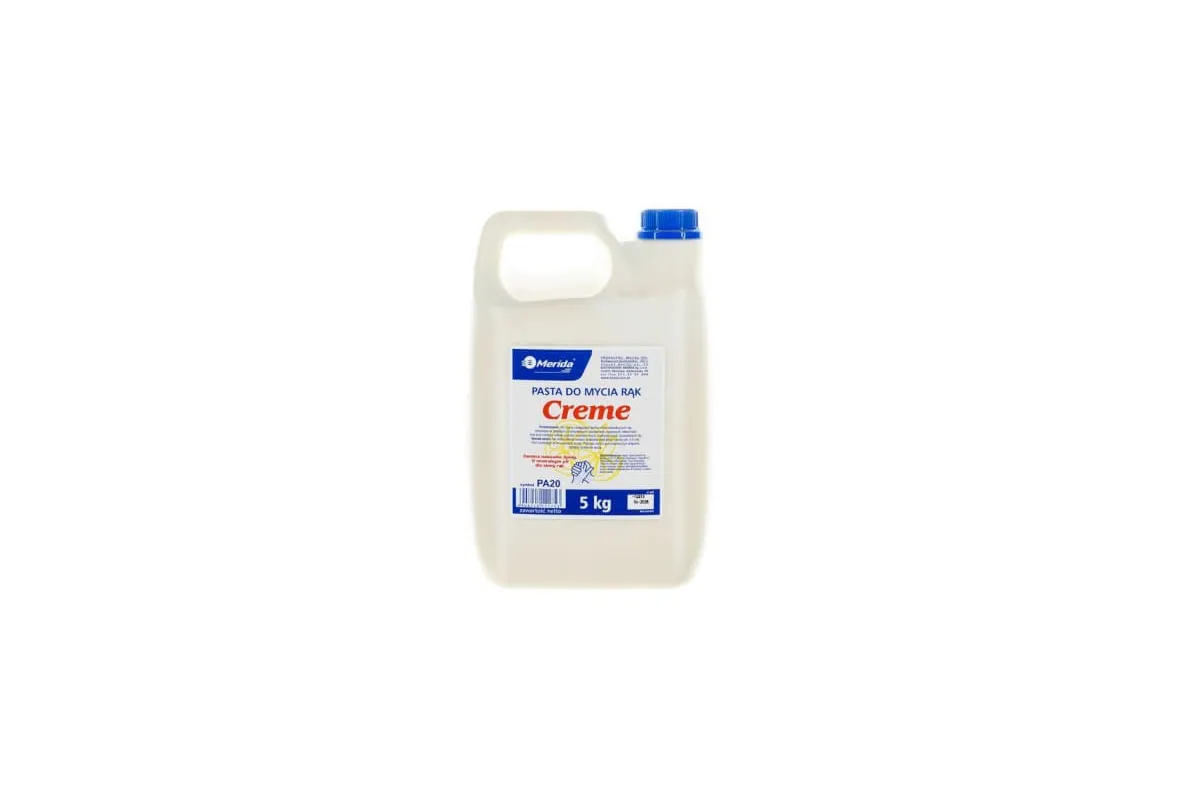 MERIDA PASTA DO MYCIA RĄK CREME, KANISTER 5 L PA20 MERIDA PASTA DO MYCIA RĄK CREME, KANISTER 5 L PA20