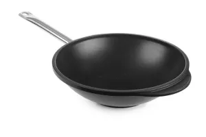 Patelnia Wok z odlewu aluminium Titanium Professional śr. 320 mm Hendi 839010