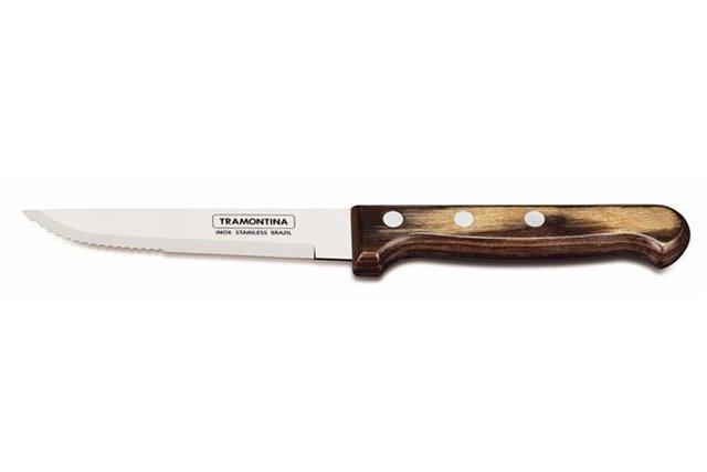 Zestaw noży do steków "GAUCHO", blister, 6szt., linia Churrasco, ciemny brąz Hendi 29899159