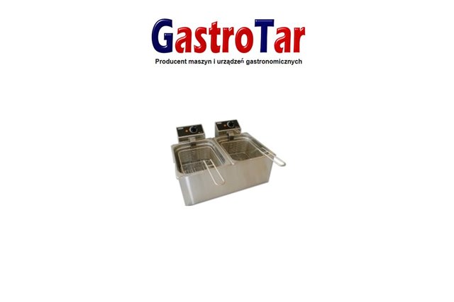 Frytownica elektryczna dwukomorowa Gastro-Tar 2 x 8l.  FGT 2x8