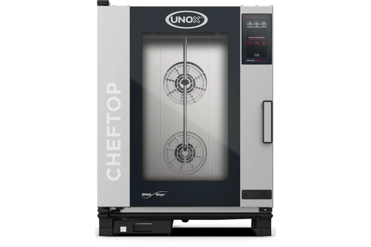 Piec konwekcyjno-parowy, ChefTop Mind.Maps one,10xGN1/1, P 18.5 kW Unox 9001060