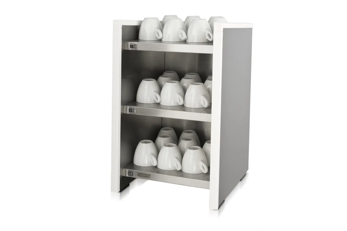 Podgrzewacz filiżanek Bravilor WHK ze stali nierdzewnej kolor biały 8.040.040.32001