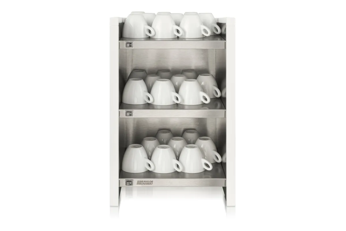 Podgrzewacz filiżanek Bravilor WHK ze stali nierdzewnej kolor biały 8.040.040.32001