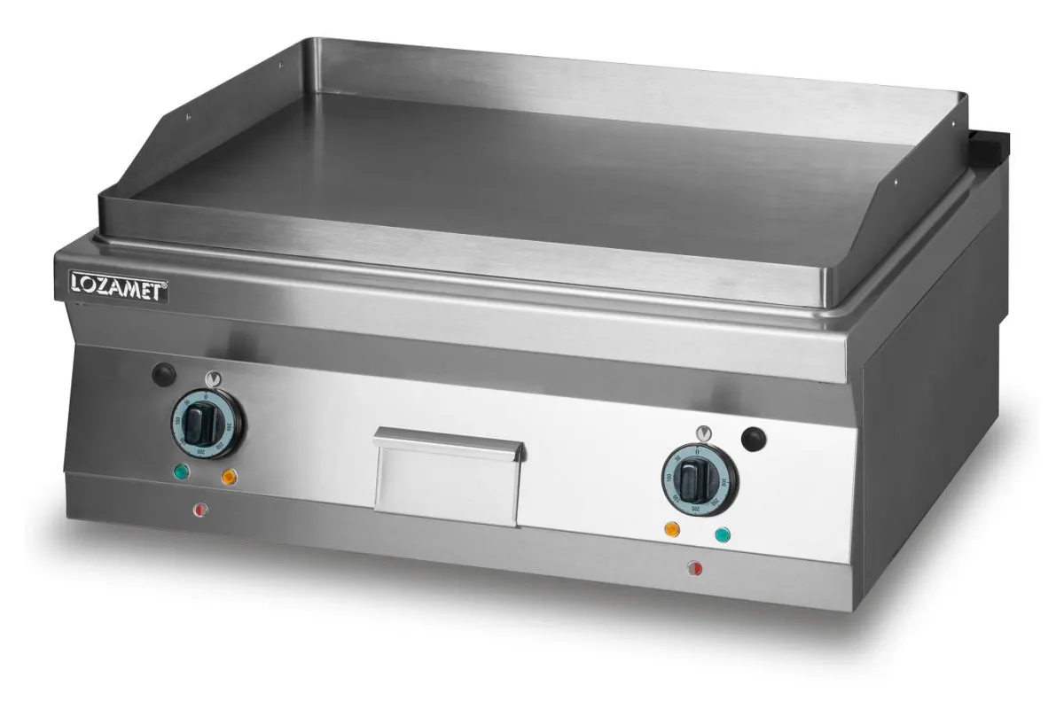 Grill płytowy elektryczny - płyta gładka Lozamet L900.GPE900G