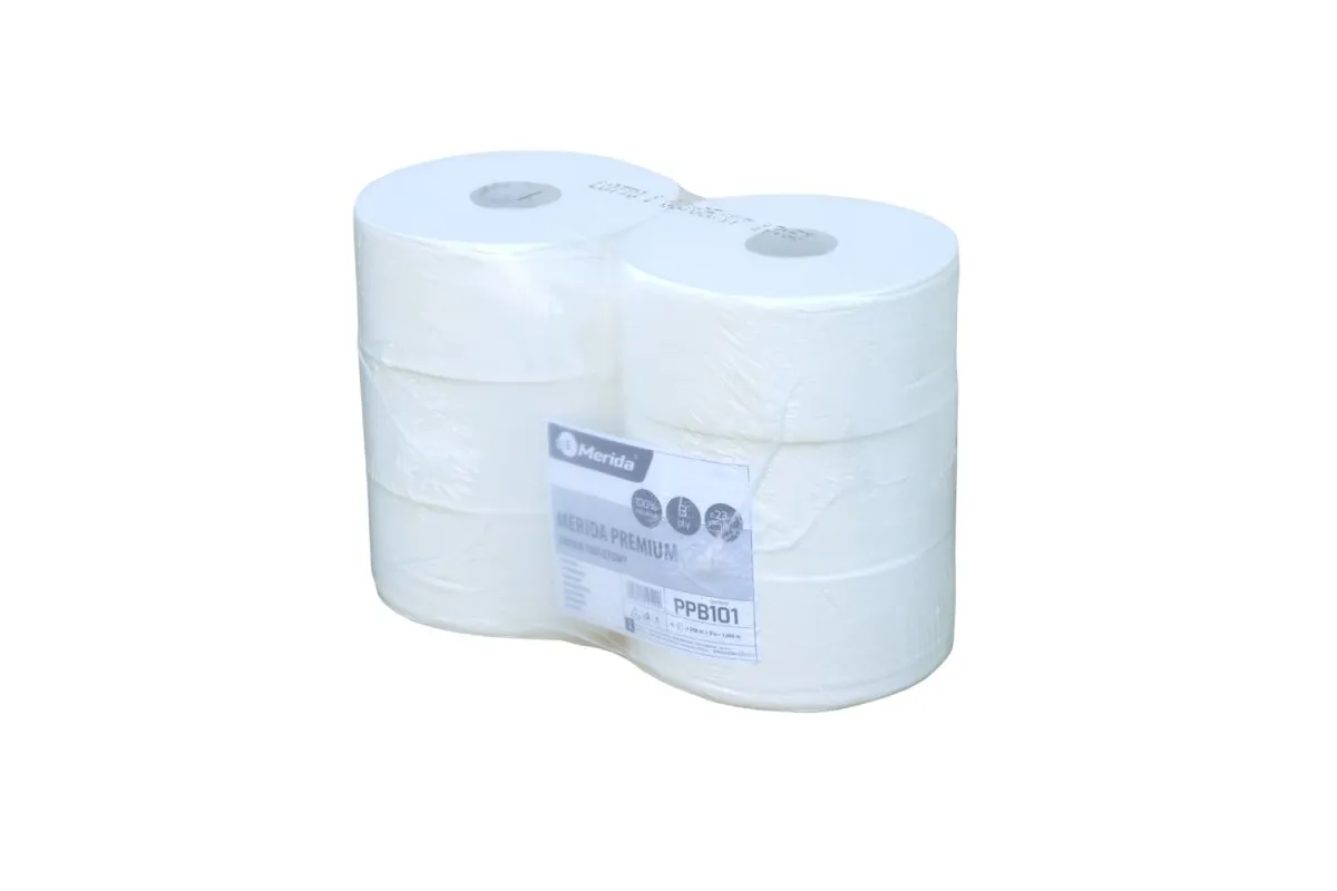 PAPIER TOALETOWY MERIDA PREMIUM BIAŁY PPB101
