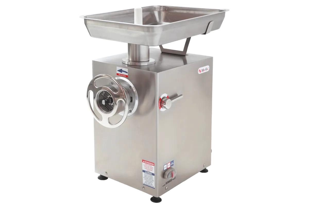 Wilk do mięsa z UNGEREM 3-elementowym Ma-Ga WM22.2-U3 | 1-fazowy 