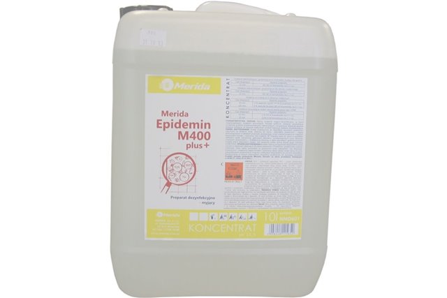 MERIDA EPIDEMIN M400 plus+ preparat myjąco-dezynfekcyjny, pojemność 10 l NMD601