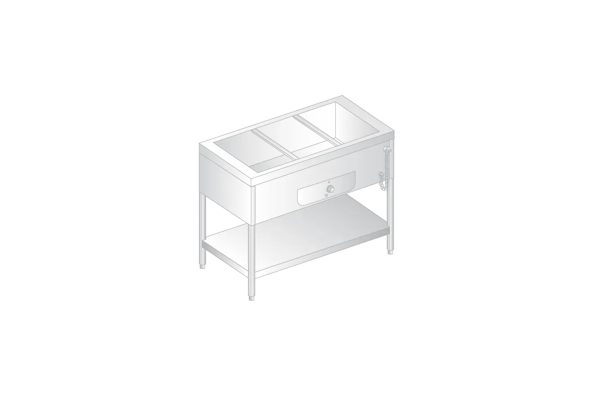 BEMAR STACJONARNY 1155 x 600 x 850 mm