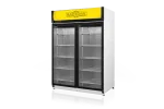 Szafa chłodnicza przeszklona lub dzielona, przeszklone drzwi, podwójna, typ AG 3 klasa klimatyczna, model SCH-S1200/AG3KL