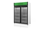 Szafa chłodnicza przeszklona lub dzielona, przeszklone drzwi, podwójna, typ AG 3 klasa klimatyczna, model SCH-S1600/AG3KL
