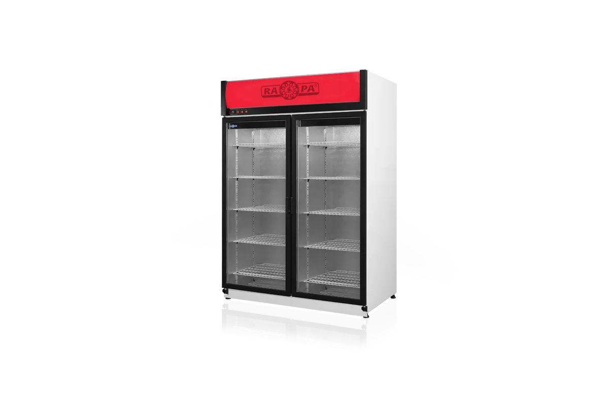 Szafa chłodnicza przeszklona lub dzielona, przeszklone drzwi, podwójne, typ AG 4 klasa klimatyczna, model SCH-S1200/4KLAG