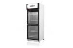 Szafa chłodnicza przeszklona lub dzielona, przeszklone drzwi, pojedyncze, typ AG 3 klasa klimatyczna, model SCH-S725/2DAG3KL