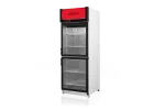 Szafa chłodnicza przeszklona lub dzielona, przeszklone drzwi, pojedyncze, typ AG 4 klasa klimatyczna, model SCH-S825/2D4KLAG
