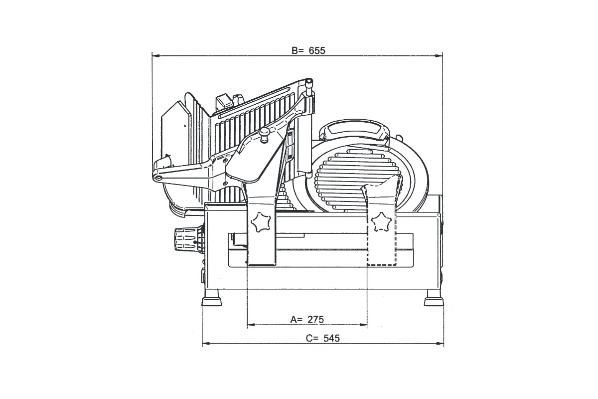 KRAJALNICA do sera Ma-Ga 612pT CE (TEFLON)