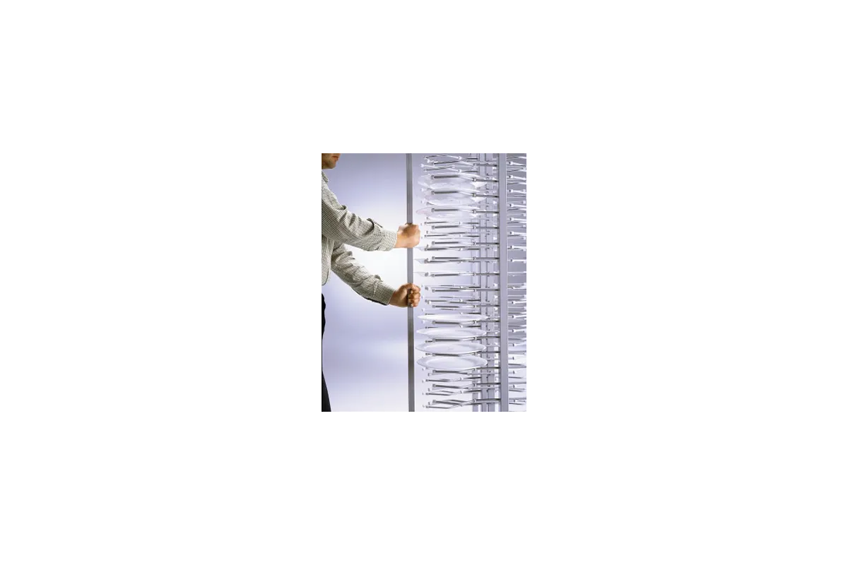 Wózek jodełkowy do talerzy EDESA CPP-100