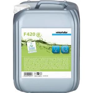 Środek czyszczący do słabo zabrudzonych naczyń, szkła i porcelany F 420e, 25 kg