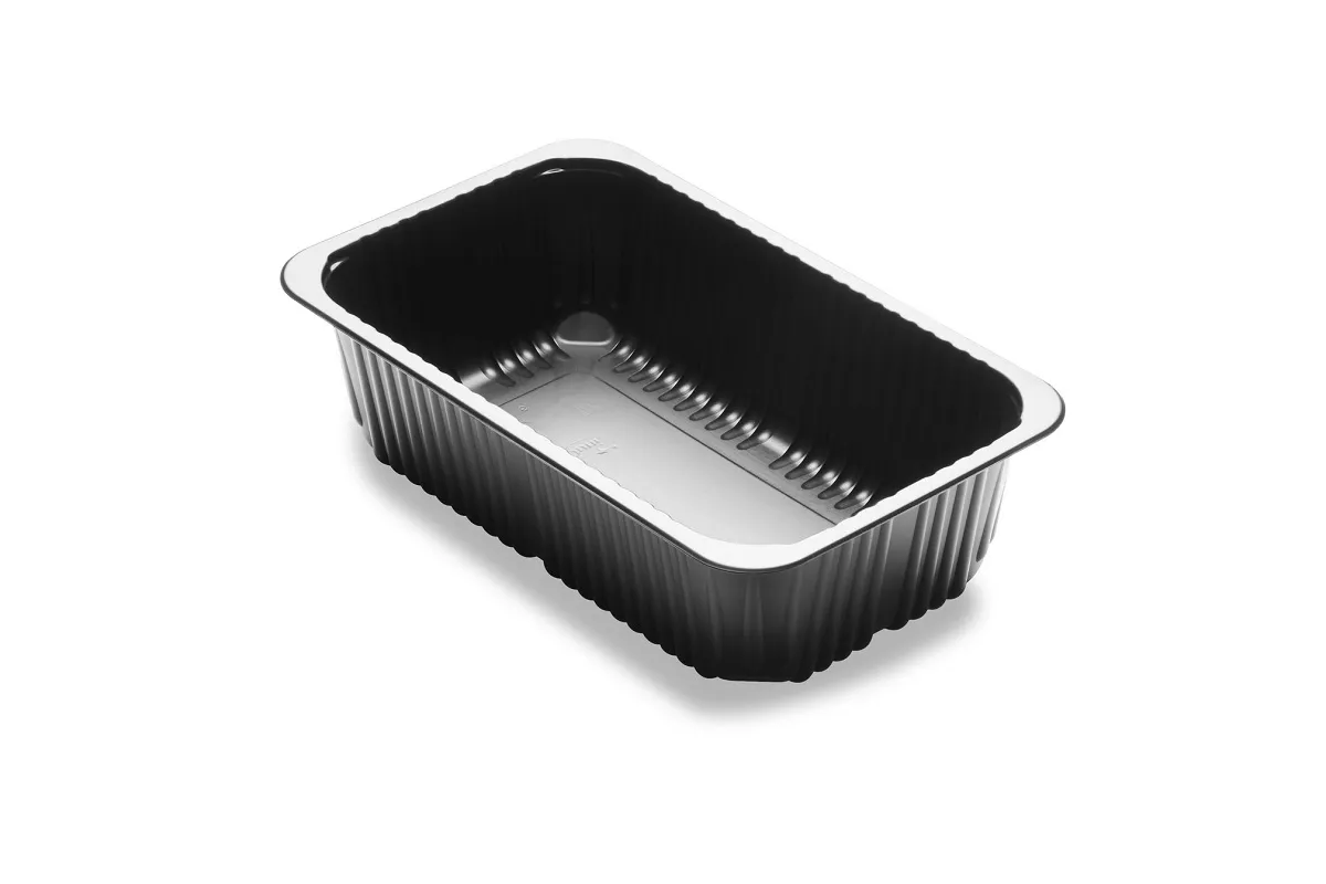 Pojemnik taca do zgrzewania 260x158x70,7 mm 1980 ml, 1 komora (karton. 376 szt) DUNI Baseline 178358