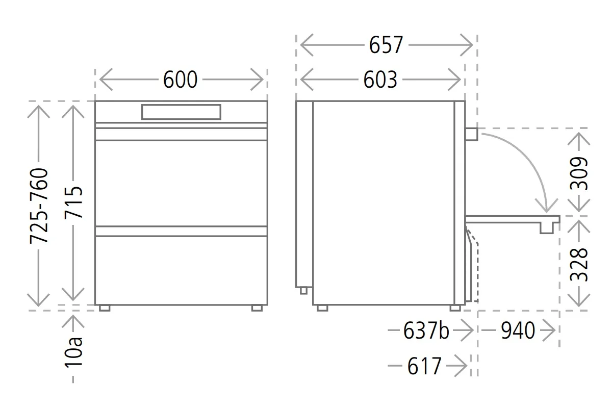 Zmywarka Bistro UC-M Winterhalter 