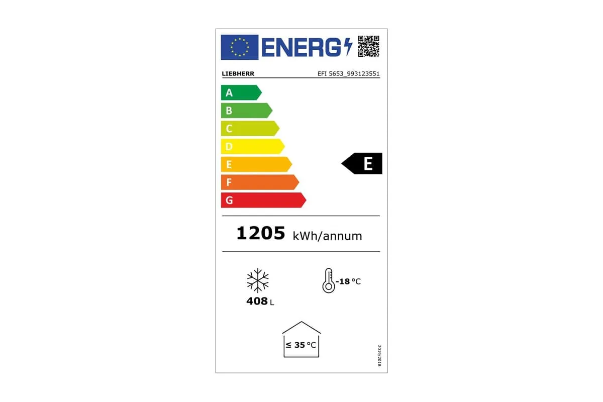 Zamrażarka skrzyniowa do lodów 572 l 82,5x188,5x68cm Liebherr EFI5653