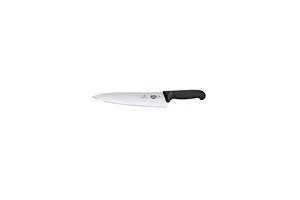 Victorinox Fibrox Nóż kuchenny, szerokie ostrze, 25 cm, czarny