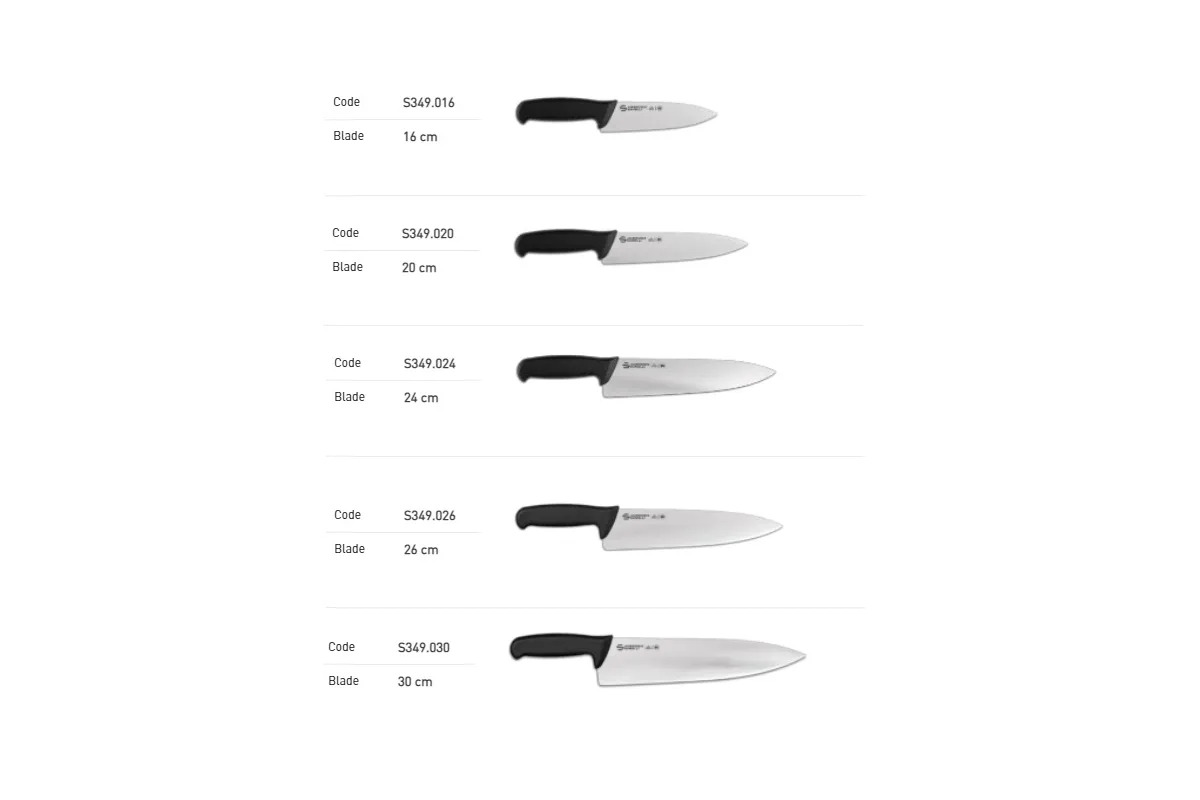 Ambrogio Sanelli Supra, nóż szefa kuchni, 24 cm Ambrogio Sanelli Supra, nóż szefa kuchni, 24 cm