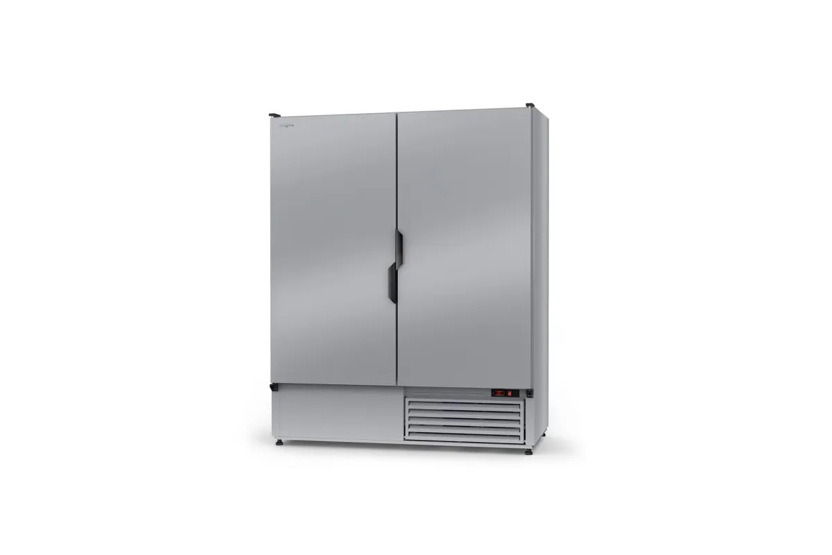 Szafa chłodnicza podwójna, drzwi pełne skrzydłowe, agregat dolny, 4 klasa klimatyczna RAPA SCH-Z1400-AD-4KL