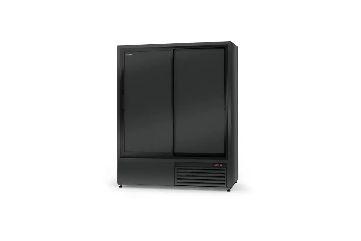 Szafa chłodnicza pojedyncza, drzwi pełne przesuwne, agregat dolny, 4 klasa klimatyczna RAPA SCH-ZR1200-AD-4KL