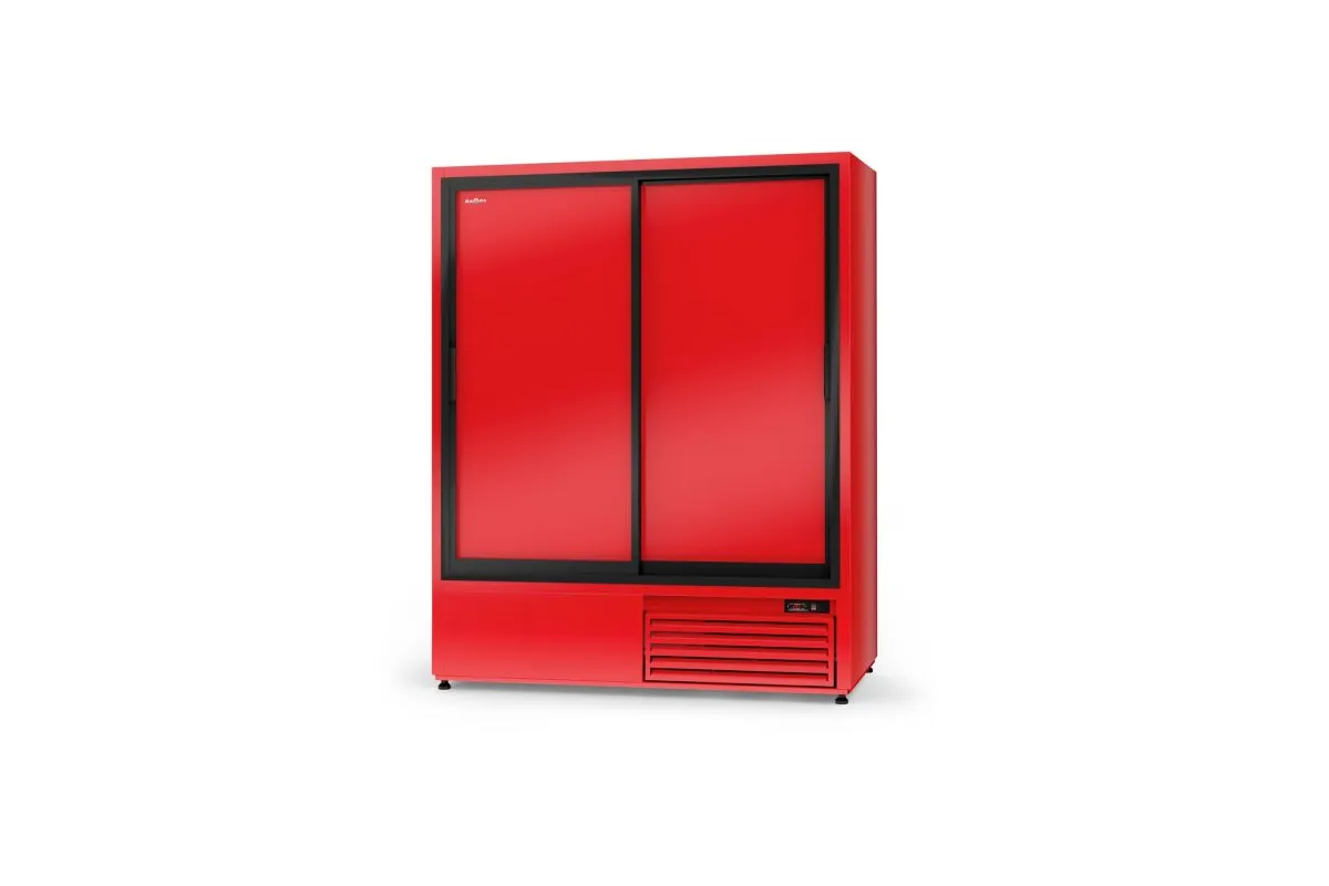 Szafa chłodnicza pojedyncza, drzwi pełne przesuwne, agregat dolny, 4 klasa klimatyczna RAPA SCH-ZR1200-AD-4KL