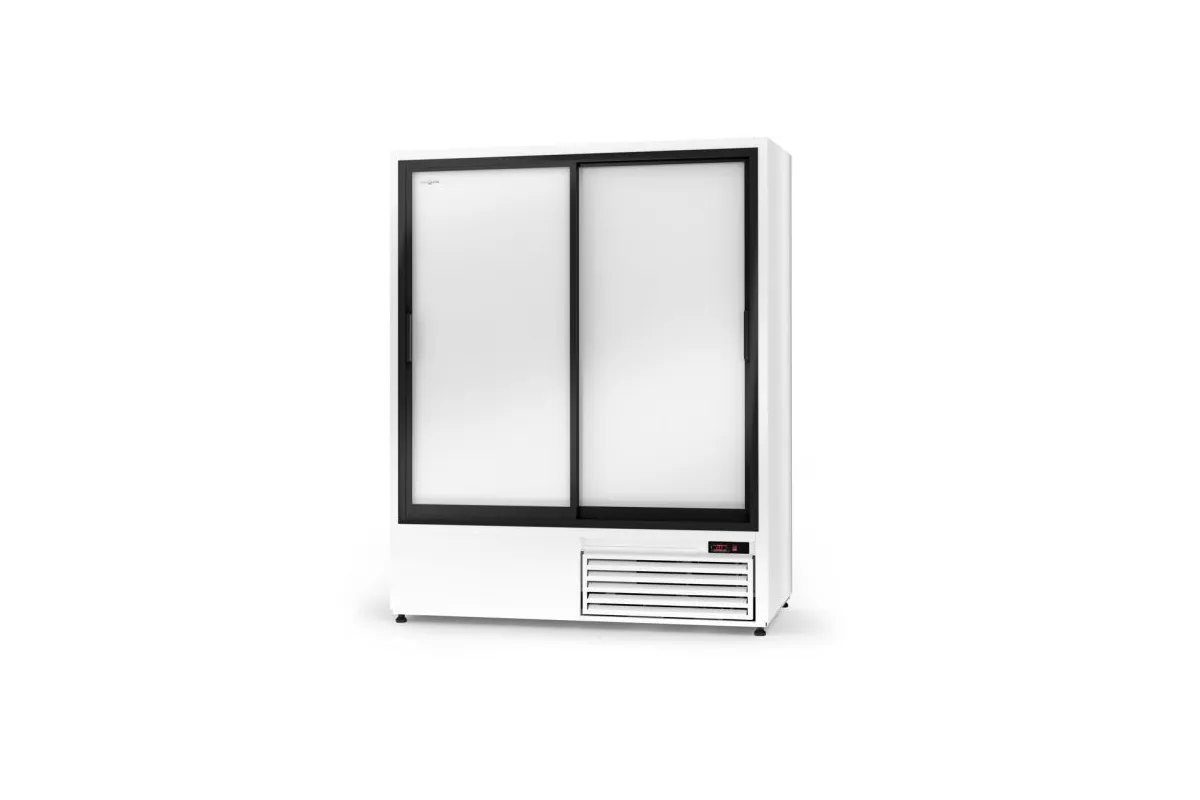 Szafa chłodnicza pojedyncza, drzwi pełne przesuwne, agregat dolny, 3 klasa klimatyczna RAPA SCH-ZR1600-AD-3KL