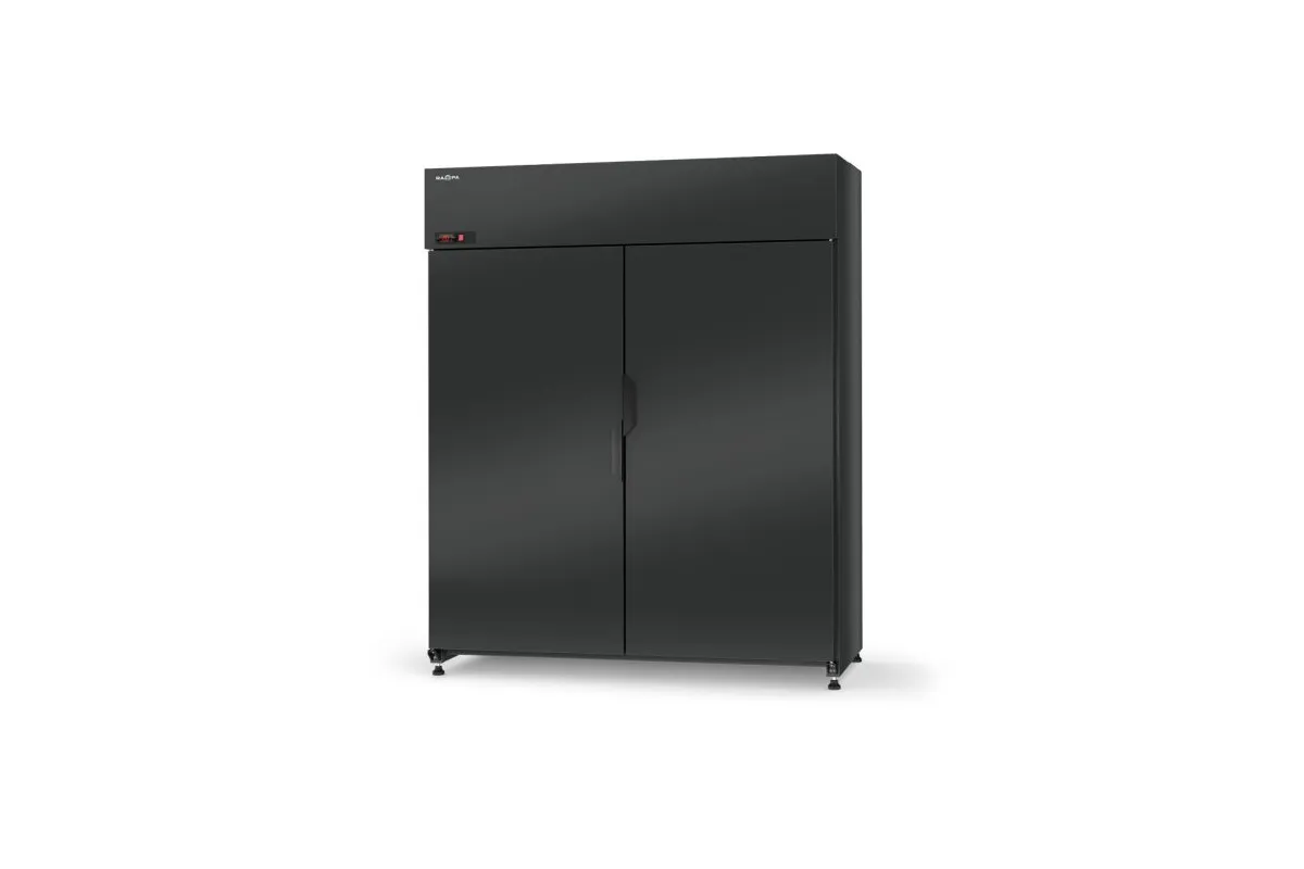 Szafa chłodnicza podwójna na 21 pojemników EURO 2, drzwi pełne skrzydłowe, agregat górny, 3 klasa klimatyczna RAPA SCH-Z1600/21-