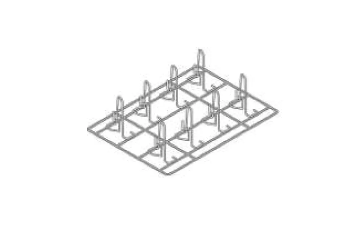 Ruszt Superspike do kurczaków i kaczek RATIONAL 1/2 GN 6035.1015