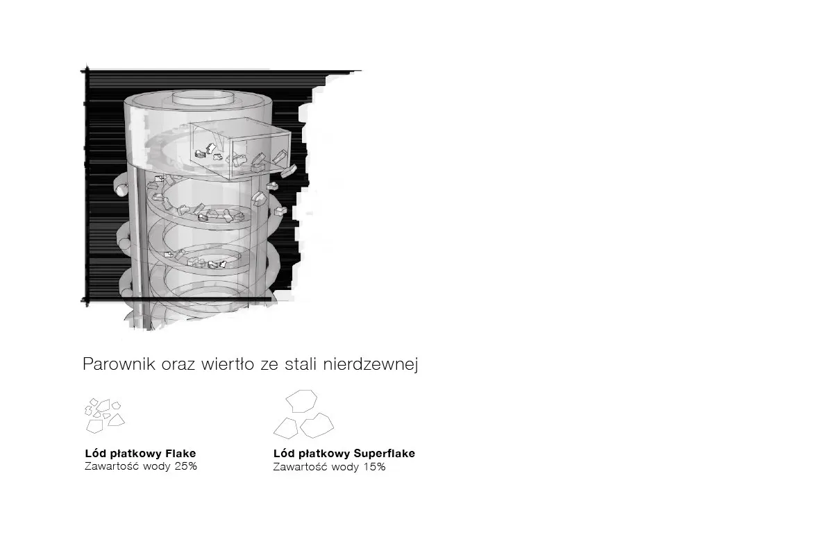 Kostkarka do lodu 73kg/24h Flake Xsafe Scotsman AF80 AS/WS