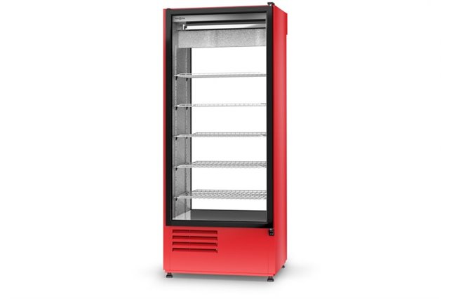 Szafa chłodnicza, dwustronnie przeszklona, drzwi (przelotowe), pojedyncza 3 klasa klimatyczna, RAPA SCH-2S-725-AD-3KL