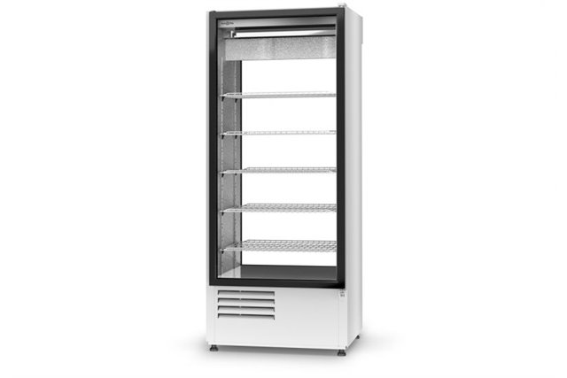 Szafa chłodnicza, dwustronnie przeszklona, drzwi (przelotowe), pojedyncza 3 klasa klimatyczna, RAPA SCH-2S-725-AD-3KL