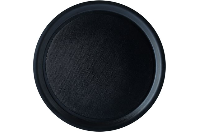 Taca laminowana, czarna, matowa, Ø 330 mm Stalgast 414333